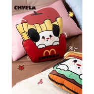 Cute French Fries Burger Pillow Bedroom Office Nap Pillow Dormitory Student Bed Lumbar Pillow AC556