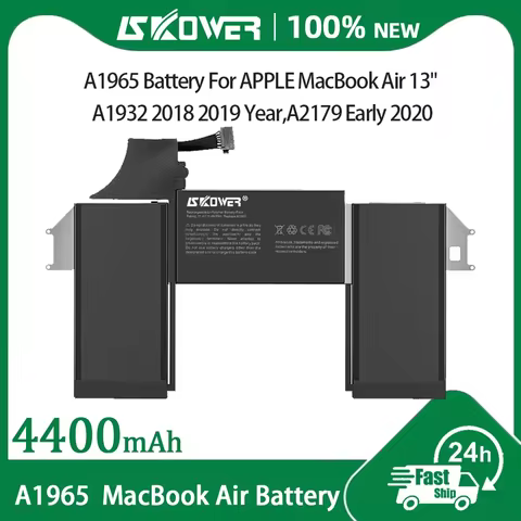 SKOWER A1965 Battery for APPLE MacBook Air 13 inch A1932 2018 2019 A2179 Early 2020