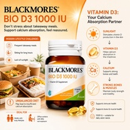 Blackmores Bio D3 1000 IU 30 pieces【EXP:6.2028】