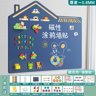 Magnetic Blackboard Wall Sticker for Toddlers, Magnetic Drawing Board for Home Use, Baby Wall Doodle