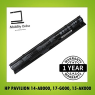 HP Pavilion 14/15 Series (KI04)  LAPTOP BATTERY - [ 1 YEAR WARRANTY ]