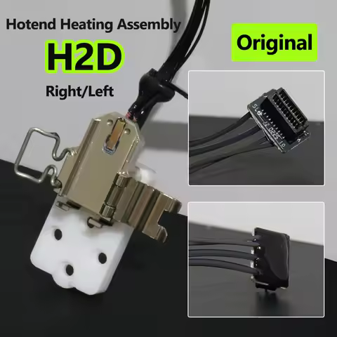 Original For Bambu Lab Hotend Heating Assembly for H2D and H2D Laser Bambulab H2d Spare Parts 3D Pri