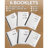 Toplab Architecture Review Booklets Bundle (Booklets + Flashcards) (BP 220, BP 344, PD 957 )