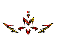 Decals Sticker Motorcycle Decals for YAMAHA AEROX design