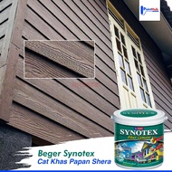 CAT UNTUK PAPAN SHERA //  Beger Synotex  3.8 LITER |  Cat Papan Shera | Fiber Cement Paint