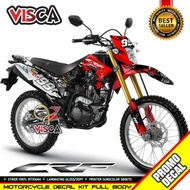 Decal CRF 150L Sticker CRF 150L Striping CRF 150L Sticker CRF 150L full body motif number