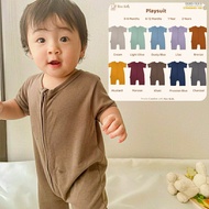 🇸🇬SG Stocks - Baby Playsuit Zipper Romper Zip-up jumpsuit NiceKids