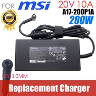 Brand New For Chicony A21-200P2B 20V 10A 200W 4.5x3.0mm A200A022P AC Adapter For MSI Laptop Power Su