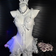 Sensual Lingerie Cosplay Bunny Sleepwear