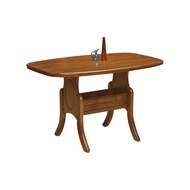 [特價]傢俱工場-小美式 柚木造型餐桌