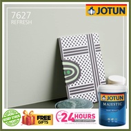 JOTUN 1L 7627 REFRESH  Majestic True Beauty Sheen  /Cat Dalam Kilat/Cat Rumah/Cat Boleh Cuci/ Cat Dinding