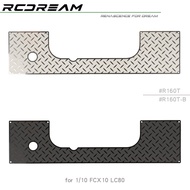 Simulated Tailgate Lower Skid Plate for 1/10 FCX10 LC80 Crawler Car