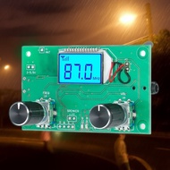 Digital FM Radio Wireless Receiver Module LCD Display with Backlight DSP PLL Module 76.0MHz-108.0MHz