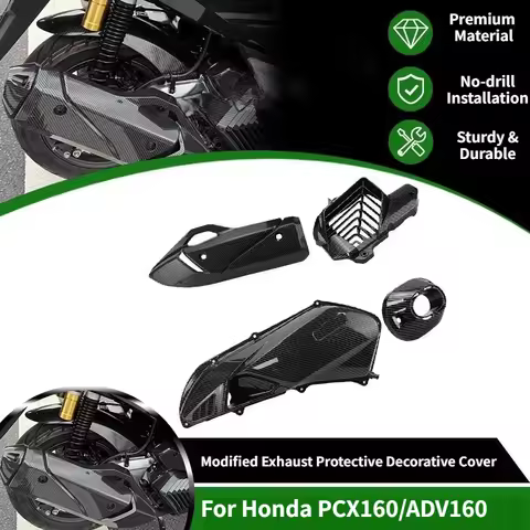 4pcs Motorcycle Accessories for Honda PCX160 PCX 160 ADV160 ADV 160 Air Filter Heat Dissipation Exha