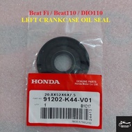 [RJ] Beat Fi / Beat110 LEFT CRANKCASE OIL SEAL 91202-K44-V01 Honda Genuine Part from Thailand