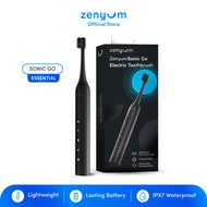 Zenyum Sonic Go Electric Toothbrush - (White/Black) (Portable Lightweight IPX7 Waterproof 3 Modes 2