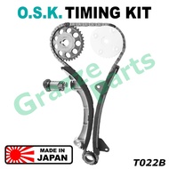 100% O.S.K. Timing Chain Kit Set for Toyota Altis 1.6 1.8 ZZE121 ZZE122 Wish 1.8 ZNE10 ZNE14 1ZZ-FE 