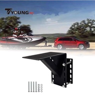 [Available] Trailer Frame Mounting Step, Non-slip Surface, Accessories with Mounting Screws, Pedal H