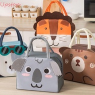 UPSTOP Insulated Lunch Box Bags, Thermal Bag  Cloth Cartoon Stereoscopic Lunch Bag,  Thermal Lunch Box Accessories Portable Tote Food Small Cooler Bag