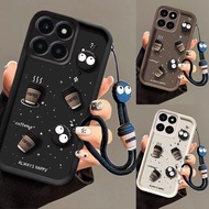 honor x6b case honor x6c x6a case coffee cup Anti-drop protective phone case BBQ