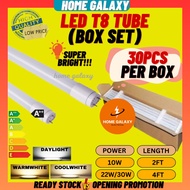 [BOX SET] HIGH QUALITY LED T8 Tube Light Upgraded 2 Feet 10 4 Feet 22W 30W 2ft 4ft Daylight / Coolwh