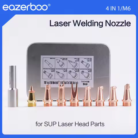 M16 4 IN 1 SUP Laser Welding Nozzle Wire Feed Nozzles AS-12 BS-16 for SUP Laser Handheld Welding Hea