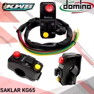 TOMBOL Switch Domino 3 Button Horn Turn Signal & High Beam Light Universal for All Original thailand