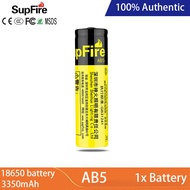 SUPERFIRE AB5 18650 Li-ion Battery Charger 3350mAh High capacity 3.7v/4.2v Strong Light Flashlight