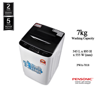 Pensonic 7KG/11KG Top Load Washing Machine Washer (PWA-7018/PWA-1101X) Mesin Basuh Auto/洗衣机