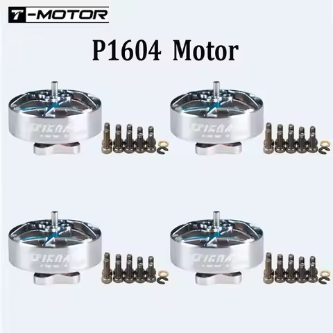 4PCS T-MOTOR P1604 KV2850 6S/KV3800 4S Brushless Motor 1.5mm Shaft 9*9mm Holes For RC FPV Freestyle 