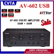 FT-Star 500WX2 AMPLIFIER AV-602 USB/BT