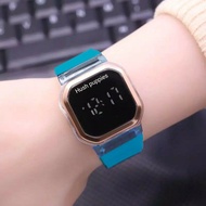 [READY STOCK] TOUCH Screen Digital LED Sport Rubber Women Ladies Watch Jam Tangan Wanita Perempuan