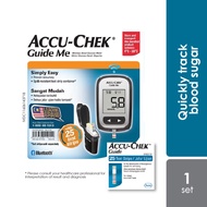 ACCU-CHEK GUIDE ME KIT GLUCOSE METER + TEST STRIPS 25's