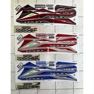 Sticker Wave 110i Model 29 Year 2019 (Led Lights Alloy Wheels) 110i 29 2019