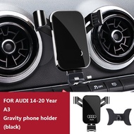 Car Mobile Phone Holder Special Air Vent Mounts Stand GPS Gravity Navigation Bracket For Audi A3 A4 