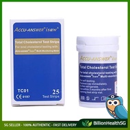 [sgstock] Accu-ANSWER Multifunction Monitor Test Paper (Cholesterol Test Paper) - [] []