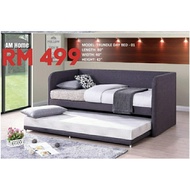 Harga Kilang **Ready Stock** Single Day Bed with Pull Out. Trundle Day Bed. 1 Years warranty