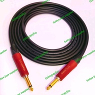 PROMO- MOGAMI GOLD ISNTRUMENT & GUITAR CABLE MOGAMI 2524 5 METER -SILENT PLUG
