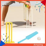 [AM] Kids Cricket Play Kit Beginner Cricket Set for Kids Kids Cricket Set for Beginners – Bat Stumps