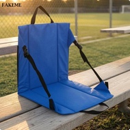 [SharprepublicefMY] Stadium Cushion with Backrest Carrying Handle Portable Bleacher Seat Padded Blea