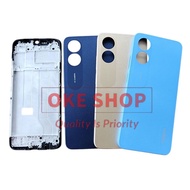 Backdoor Casing Housing Rear Cover OPPO A17 CPH2477 Bekdor Kesing Cover + Frame Lcd Opo A17