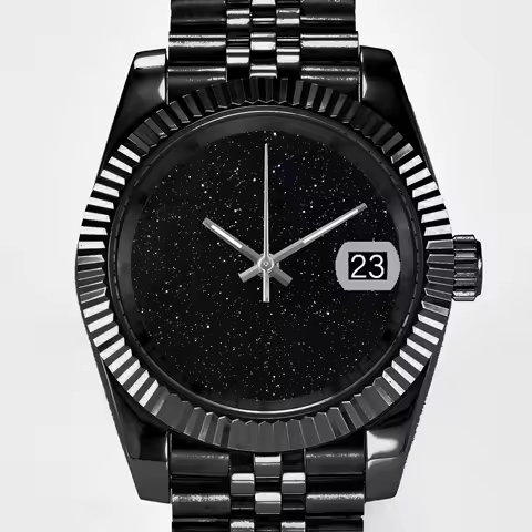 NH35 Watch 39/36mm Malachite Starry Sky Automatic Mechanical Watch 316L Stainless Steel Sapphire Cry