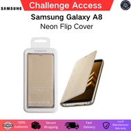 Samsung Galaxy A8 Neon Flip Cover