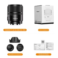 Yongnuo เลนส์กล้องถ่ายรูปออโต้โฟกัส YN33mm F1.4Z/F1.4S DA DSM WL Pro APS-C รูรับแสงกว้างสำหรับ Sony 