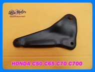 EXHAUST PIPE BRACKET  PLASTIC "BLACK" Fit For HONDA C50 C65 C70 C700 #ขายึดท่อไอเสีย  พลาสติก สีดำ