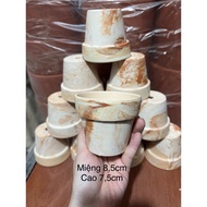 8,5x0.5cm loose terracotta pot - 8cm - 9cm terracotta pot