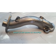 L2 L2S 3piston Custom style without wastegate pipe AL Down Pipe / DownPipe