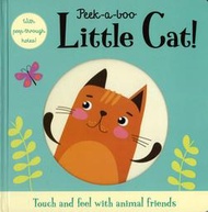 ＊小貝比的家＊PEEK-A-BOO LITTLE CAT !/硬頁書/3~6歲