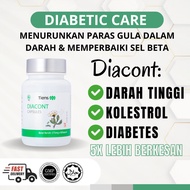Diabetic Care Supplements diabetes Diacont Capsules Ubat Diabetes food supplement, cholesterol test 