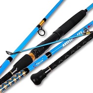 Fiblink Surf 2-Piece/3-Piece/4-Piece Fishing Rod Spinning/Casting Carbon Fiber Travel Fishing Rod (9